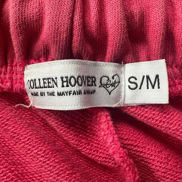 Colleen Hoover It Ends With Us Womens S/M Sweatpants Mayfair Group Pink - Picture 9 of 11